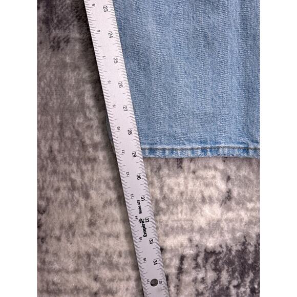 Abercrombie & Fitch Jeans 29 / 8 Womens Curve Love 90s Straight Distressed - Picture 5 of 8